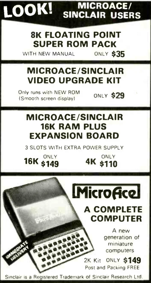 MicroAce – Sinclair Collection Site